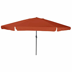 Vidaxl Parasol grand extérieur - Orange brûlé