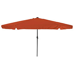 Vidaxl Parasol de jardin LED Terracotta