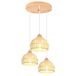 Stoex Suspension Luminaire Rétro - Corde de Chanvre