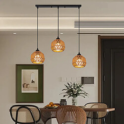 Acheter Stoex Suspension lustre corde chanvre - Noir