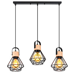 Stoex Suspension Rétro Luminaire - 3 Lumières