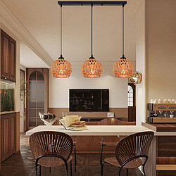 Avis Stoex Suspension lustre corde chanvre - Noir