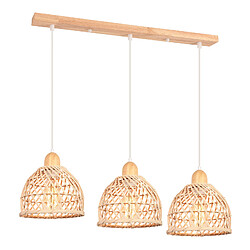 Stoex Suspension Lustre En Bambou - Vintage