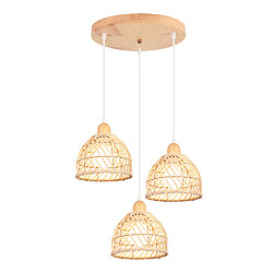 Stoex Suspensions Lustre En Bambou - Rétro