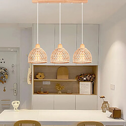 Acheter Stoex Suspension Lustre En Bambou - Vintage