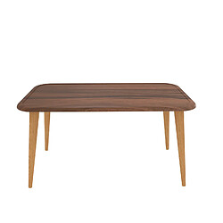 Decorotika Table Basse Bohemia 90 cm - Noyer