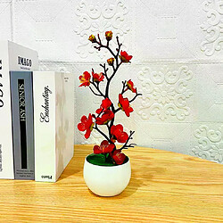 Bonsaï en fleurs artificielles - Prunier simulé