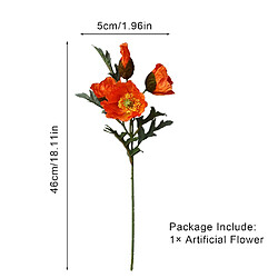 Fleurs artificielles pour la maison et les festivités