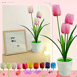 Fleurs artificielles en tulipes