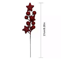 Arrangement de fleurs artificielles - Rouge et blanc