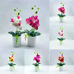 Fleurs artificielles en pot - Phalaenopsis