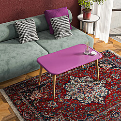 Decorotika Bohemia Table basse - Prune pas cher