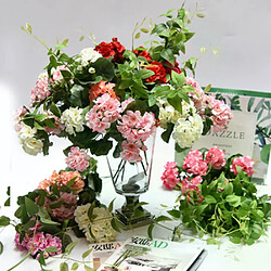 Fleurs de Bégonia Artificielles en Soie