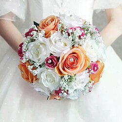 Bouquet de Fleur de Mariée en Soie