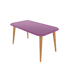 Decorotika Bohemia Table basse - Prune