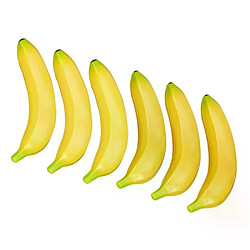 Bananes artificielles - 6 pièces