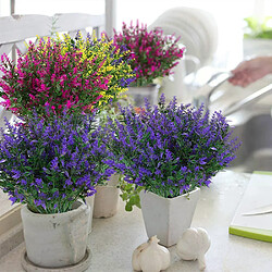 Fleurs de lavande artificielles - Lot de 8