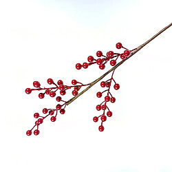 Bouquet de Baies Rouges Artificielles 50 cm