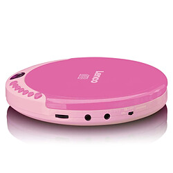 Lenco lecteur CD portable - Rose pas cher