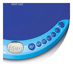 Lenco lecteur CD portable - Bleu pas cher