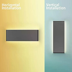 Applique murale LED rectangulaire