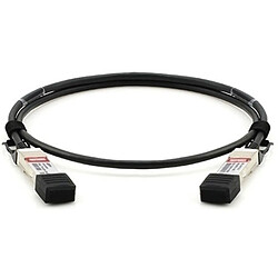 Câble Réseau Rigide UTP Catégorie 6 Haute Vitesse - Extreme Networks 20G-DACP-SFPDD1M - 1m Noir 
