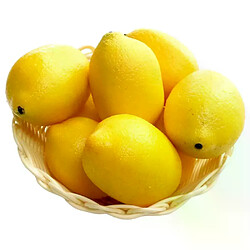 Citrons Artificiels en Mousse