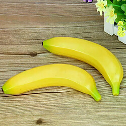 Bananes artificielles décoratives - Lot de 6