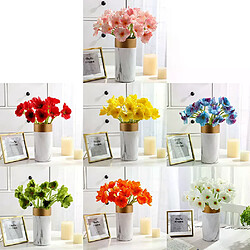 Fleurs artificielles en soie 35 cm - Lot 10