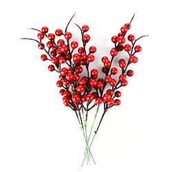 Baies rouges décoratives - Naturelles