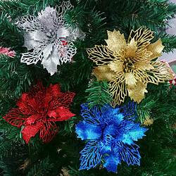 Fleurs de Noël Artificielles 9.5cm