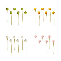 Boule d'or en plastique