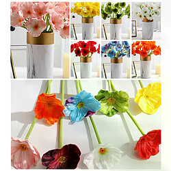 Fleurs artificielles en soie 35 cm - Lot 10