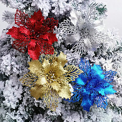 Fleurs de Noël Artificielles 9.5cm