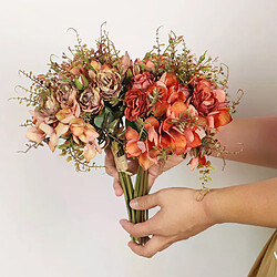 Bouquet artificiel en tissu - 30 cm