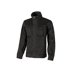 U-Power Veste de travail FOX Black Carbon ST067BC