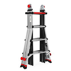 Tubesca Échelle pliable compacte 4 pieds FLEX'UP PLUS