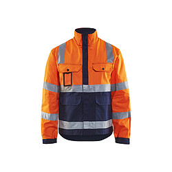 Blaklader Veste haute visibilité - Orange fluo/Marine