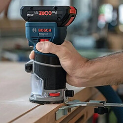 Affleureuse 18V GKF 18V-8 + TE 600 Solo L-BOXX (machine seule) | 06016C2003 - Bosch pas cher