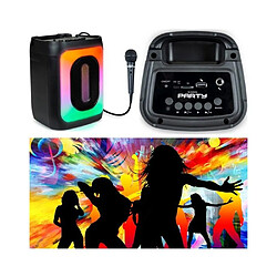 Bigben Enceinte Bluetooth karaoké - Noir