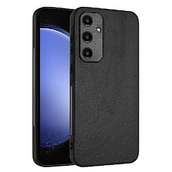 Samsung Galaxy A55 - Noir Coque de téléphone - Étui en cuir PU de luxe - Incisions précises - Protection de l'appareil photo