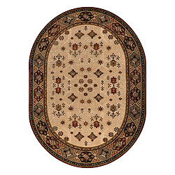 RUGSX Tapis en laine OMEGA TAROS Oriental Rudy Terre Cuite 170x235 cm