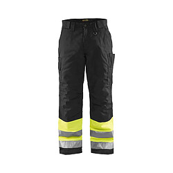Blaklader Pantalon Hiver 186218113399 - Jaune fluo/Noir