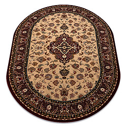 RUGSX Tapis en laine OMEGA rubis clair 170x235 cm