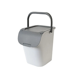 EDA Plastiques Poubelle de tri 40l gris - 010612 G.BT/G.A - EDA