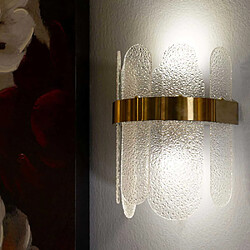 Mauro Ferretti Applique en verre 20x14x28 cm