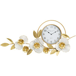 Mauro Ferretti Horloge Fleurs Flow Doré