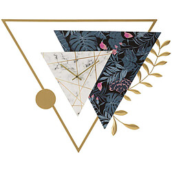 Mauro Ferretti Horloge Triangle Multicolore