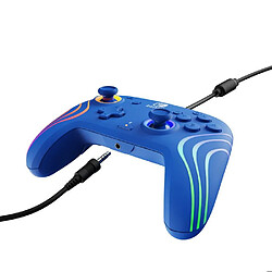 Manette de jeu - PDP - Afterglow Wave - Filaire - Bleu