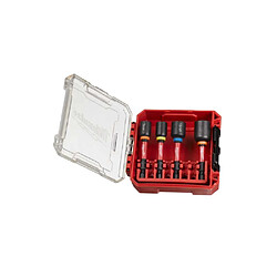 Milwaukee Coffret douilles magnétiques - 4 pièces